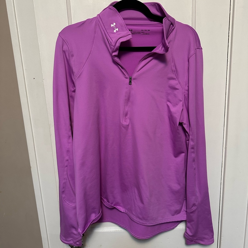 Under Armour Pink ColdGear Pullover